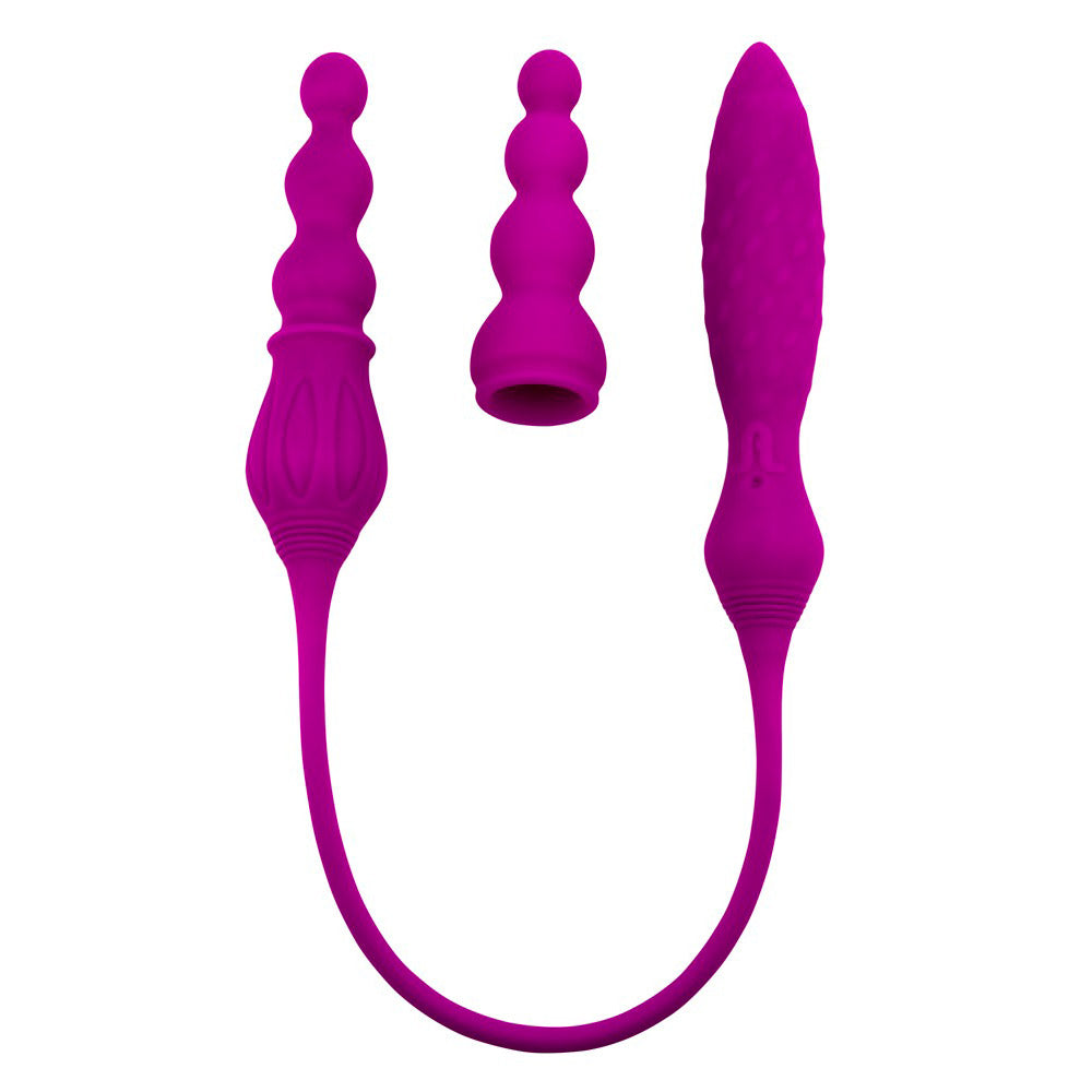 Adrien Lastic Remote Controlled 2X Double Ended Vibrator - Sinsations