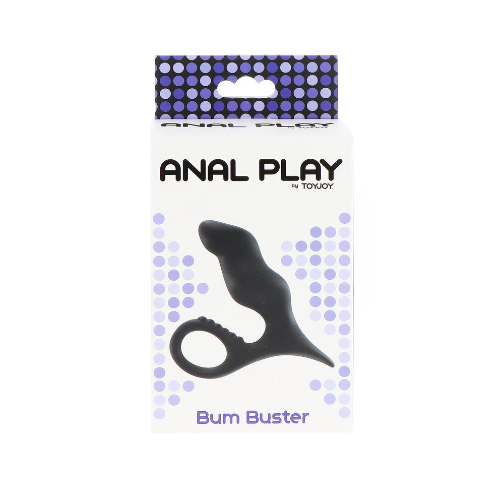 ToyJoy Anal Play Bum Buster Prostate Massager Black - Sinsations