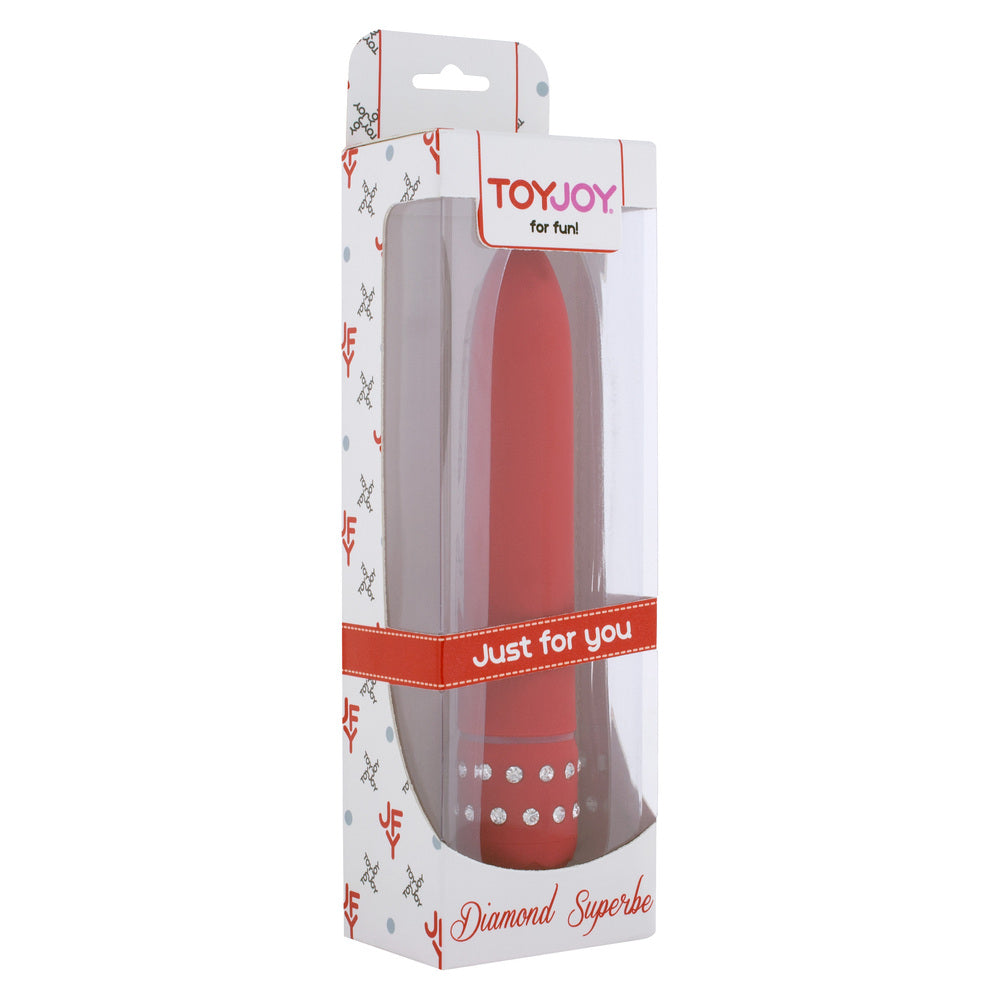 ToyJoy Diamond Red Superbe Mini Vibrator - Sinsations
