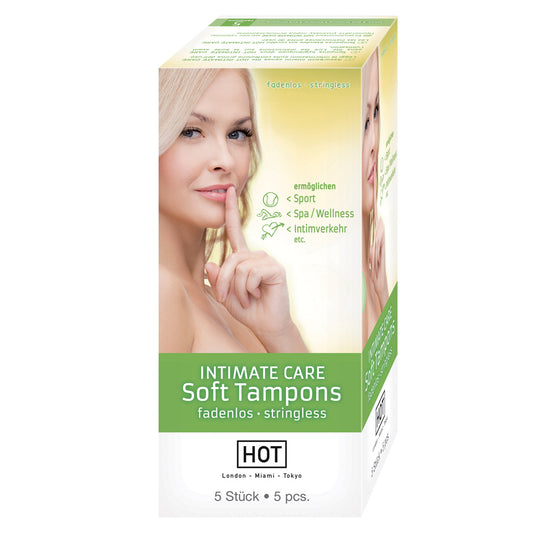Intimate Care Soft Tampons 5 Pieces - Sinsations