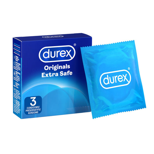 Durex Extra Safe Regular Fit Condoms 3 Pack - Sinsations