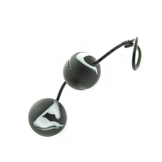 Duo Balls Black And White - Sinsations