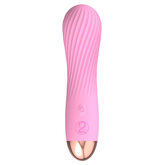 Cuties Silk Touch Rechargeable Mini Vibrator Pink - Sinsations