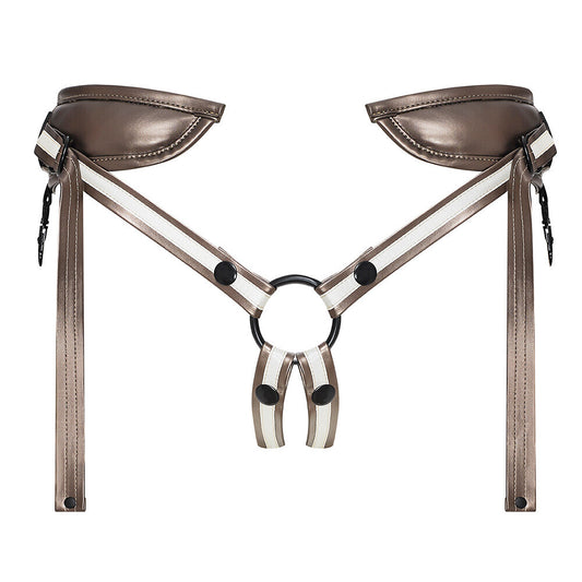 Strap On Me Leatherette Desirous Harness One Size - Sinsations