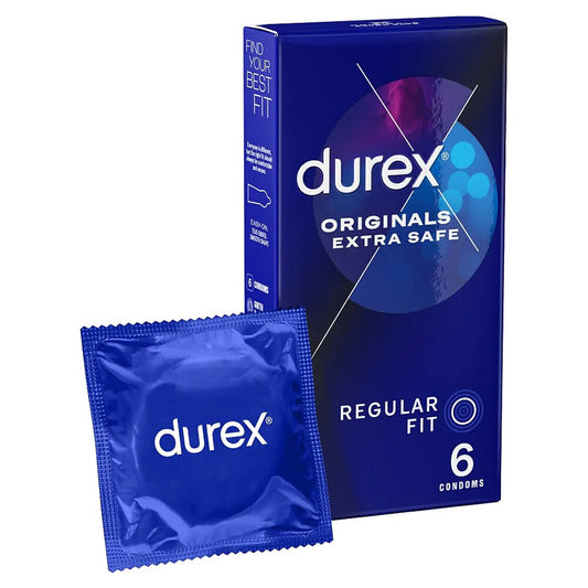 Durex Extra Safe Regular Fit Condoms 6 Pack - Sinsations