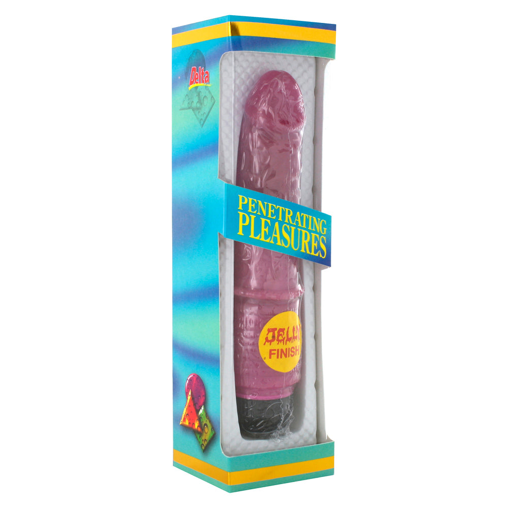 Jelly Vibrator Purple - Sinsations
