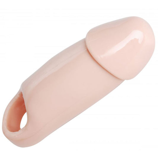 Really Ample Wide Penis Enhancer Sheath Flesh - Sinsations