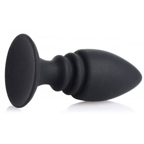 Strict Male Cock Ring Harness with Silicone Anal Plug - Sinsations
