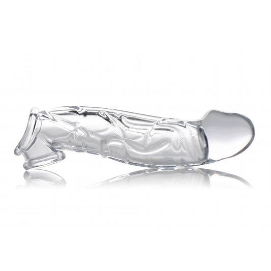 Size Matters 2 Inch Clear Penis Extender Sleeve - Sinsations