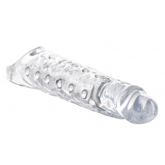 Size Matters 3 Inch Clear Penis Extender Sleeve - Sinsations