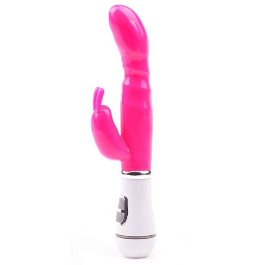 Slim GSpot Twelve Speed Rabbit Vibrator Neon Pink - Sinsations
