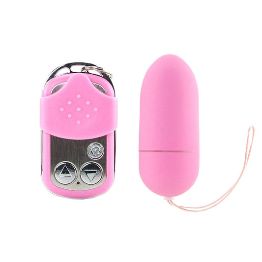 10 Function Remote Control Vibrating Pink Egg - Sinsations