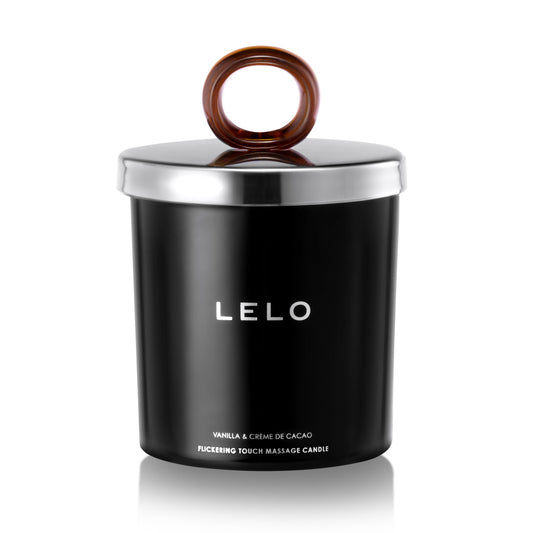 Lelo Vanilla And Creme De Cacao Flickering Touch Massage Candle - Sinsations