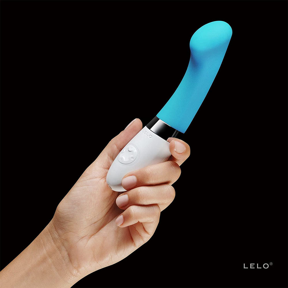Lelo Gigi 2 Turquoise Blue G Spot Vibrator - Sinsations
