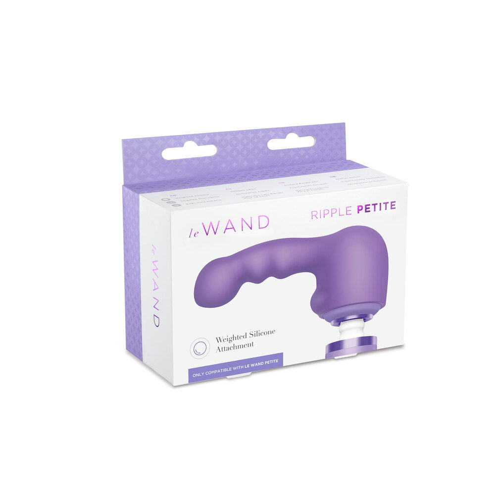 Le Wand Ripple Weighted Silicone Petite Wand Attachment - Sinsations
