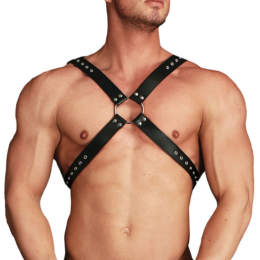 Ouch Adonis High Halter Harness - Sinsations
