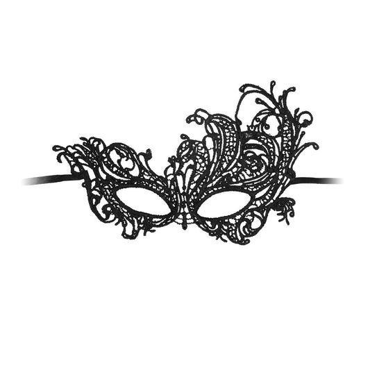 Ouch Royal Black Lace Mask - Sinsations