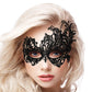 Ouch Royal Black Lace Mask - Sinsations