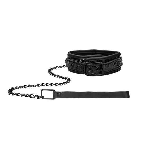 Ouch Luxury Collar With Leash - Sinsations