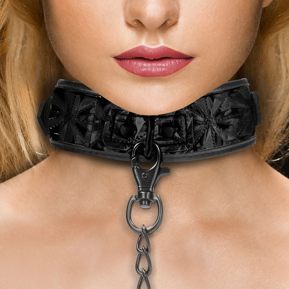 Ouch Luxury Collar With Leash - Sinsations