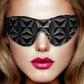 Ouch Black Luxury Eye Mask - Sinsations