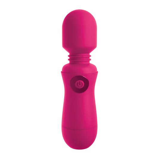 OMG Silicone Rechargeable Wand Pink - Sinsations