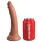 King Cock Comfy Silicone Body Dock Kit And 7 Inch Dildo - Sinsations