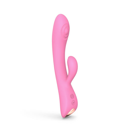 Love To Love Bunny And Clyde Tapping Rabbit Vibrator Pink - Sinsations