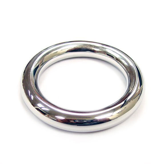 Rouge Stainless Steel Round Cock Ring 45mm - Sinsations