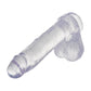 7.25 Inch Dildo - Premium Clear Jelly Royale with Suction Cup by California Exotic - Sinsations