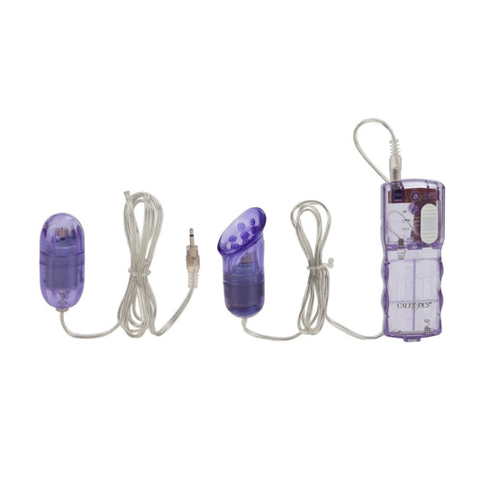 Double Play Vibrating Egg And Clitoral Stimulator - Sinsations