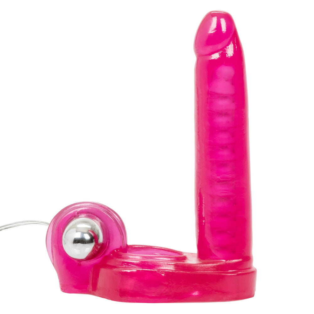 Ultimate Triple Stimulator Vibrating Cock Ring With Dong - Sinsations