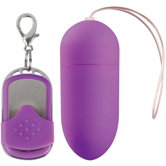 10 Speed Remote Vibrating Egg BIG Purple - Sinsations