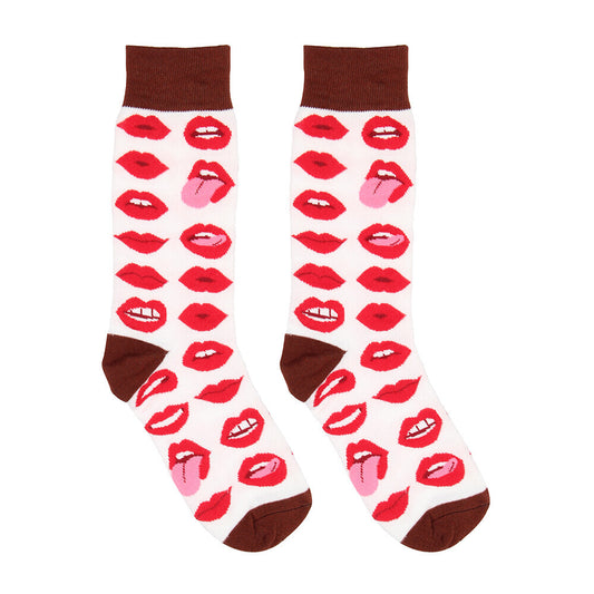 Lip Love Sexy Socks Size 42 to 46 - Sinsations