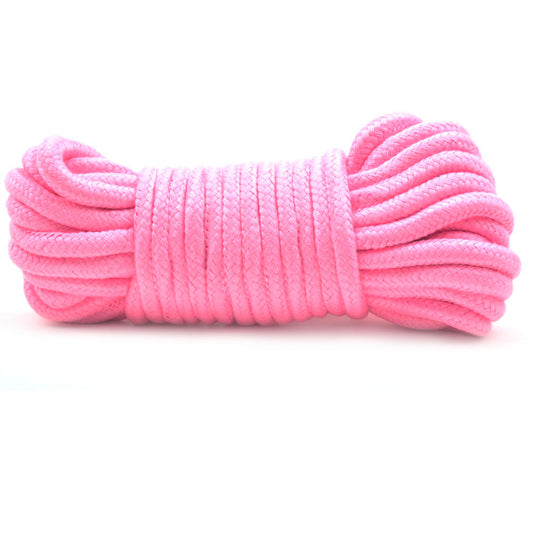10 Metres Cotton Bondage Rope Pink - Sinsations