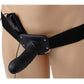 Deluxe Vibro Erection Assist Hollow Silicone Strap On - Sinsations