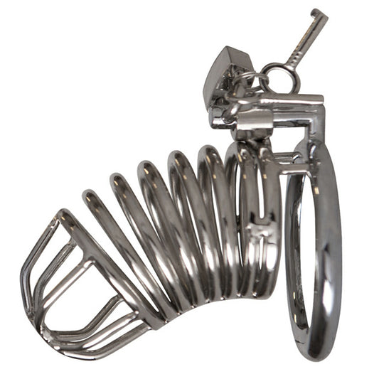 Chrome Chastity Cock Cage - Sinsations