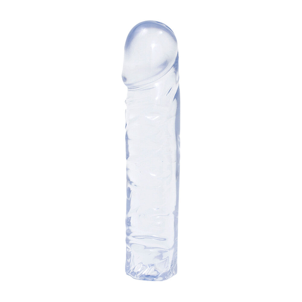 Crystal Jellies 8 Inch Dong Clear - Sinsations