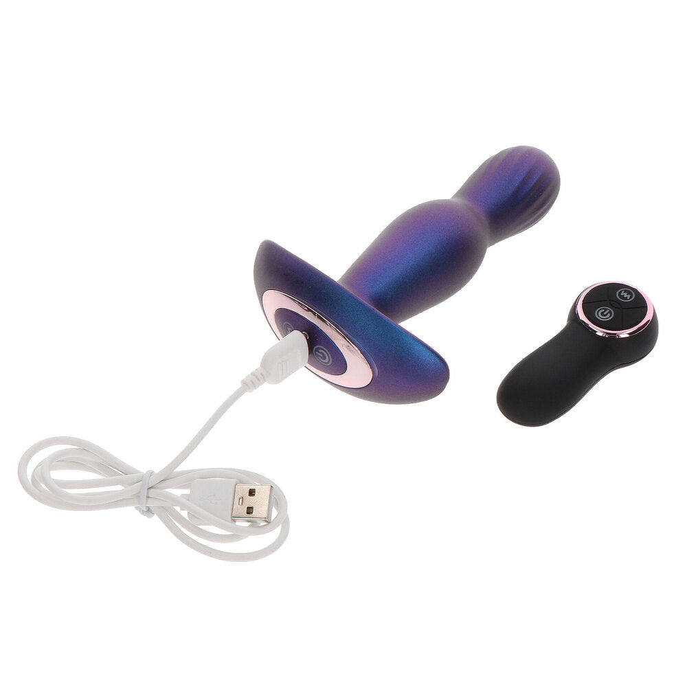 ToyJoy Buttocks The Stout Inflatable and Vibrating Buttplug - Sinsations