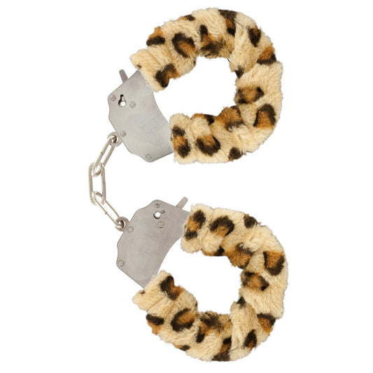 ToyJoy Furry Fun Wrist Cuffs Leopard - Sinsations