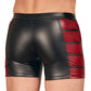 NEK Matte Look Pants In Black and Red - Sinsations
