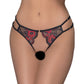 Cottelli Adjustable Lacey Crotchless Brief - Sinsations