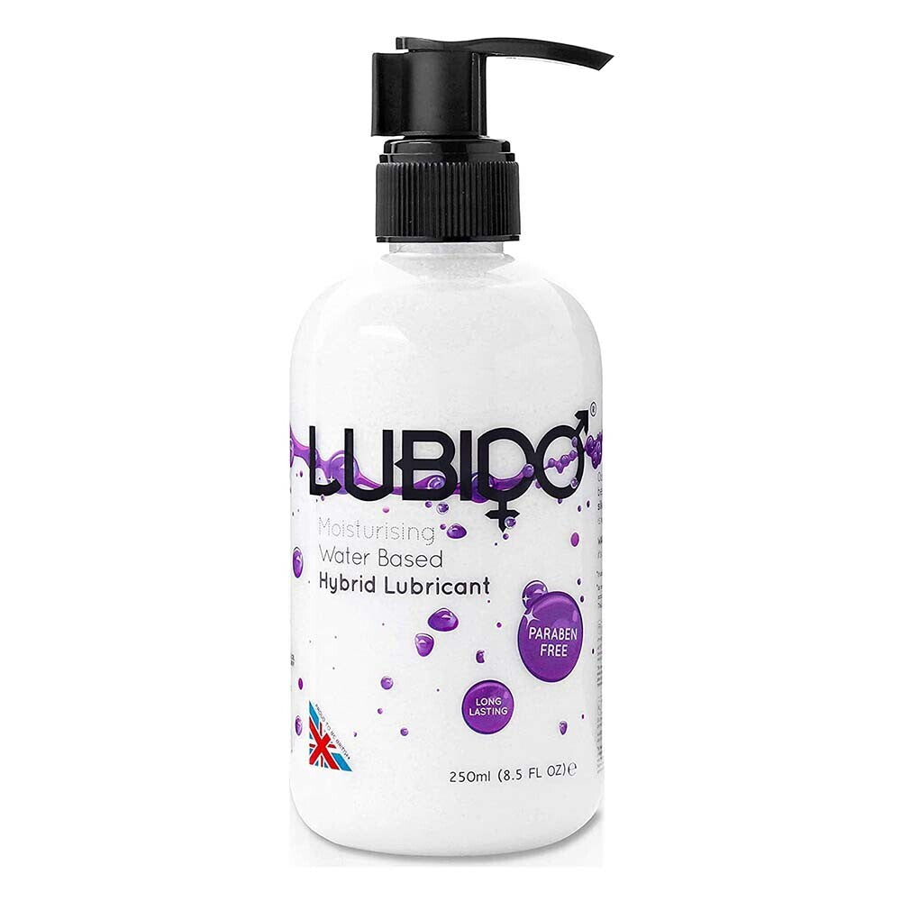 Lubido HYBRID 250ml Paraben Free Water Based Lubricant - Sinsations
