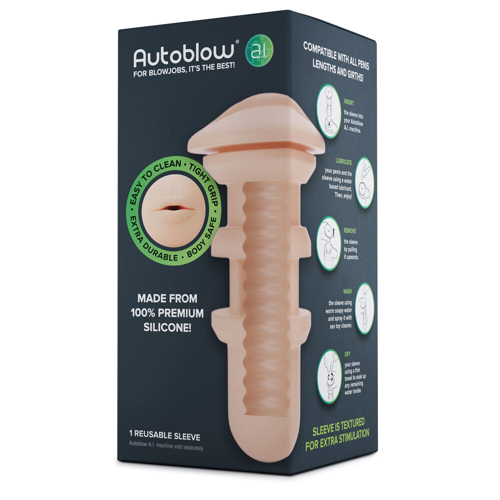 Autoblow A.I Reusable Mouth Sleeve - Sinsations