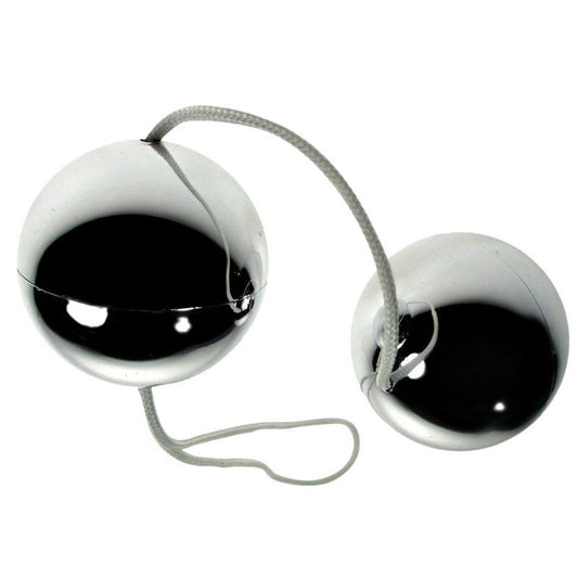 Vibratone Silver Duo Balls - Sinsations