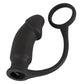 Black Velvets Vibrating Anal Plug And Cock Ring - Sinsations