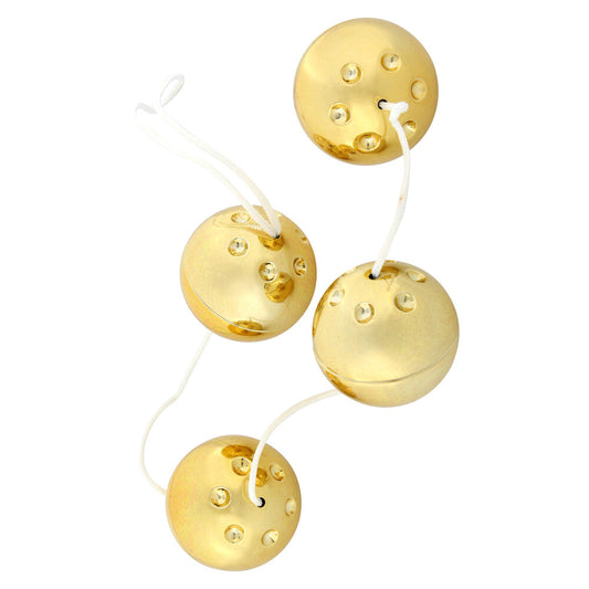 4 Gold Vibro Balls - Sinsations