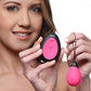 10X Silicone Vibrating Egg Pink - Sinsations