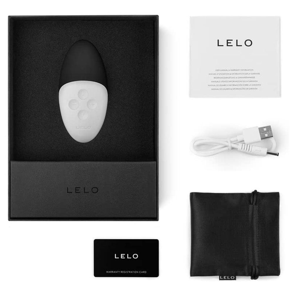 Lelo SIRI Version 2 Black Luxury Rechargeable Massager - Sinsations
