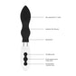 Astraea Rechargeable Vibrator Black by Shots Toys - Sinsations